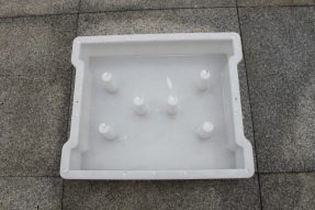 六孔缺口邊溝蓋板塑料模具 六孔缺口邊溝蓋板塑料模具