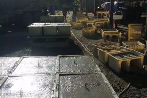 遼通鐵路電纜槽塑料模具施工案例 遼通鐵路電纜槽塑料模具施工案例