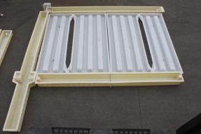 2.2米300單元高鐵防護(hù)柵欄模具 2.2米300單元高鐵防護(hù)柵欄模具